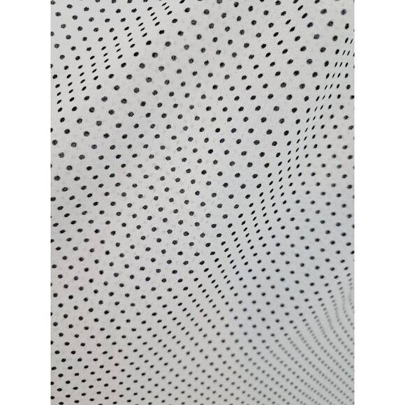 Cabi Women's Black White Floral Polka-dot 2 Pc Blouse Set Size Medium - Picture 8 of 8